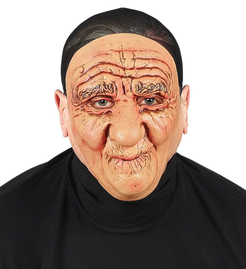 Half gezichtsmasker oude man