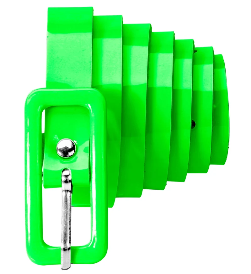 Neon groene riem disco