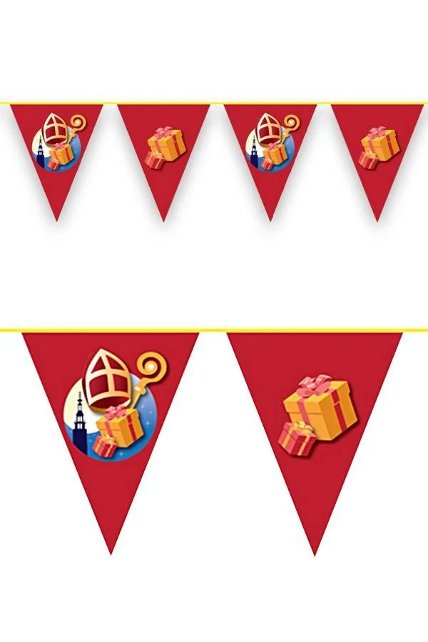 Vlaggenlijn Sinterklaas 10m