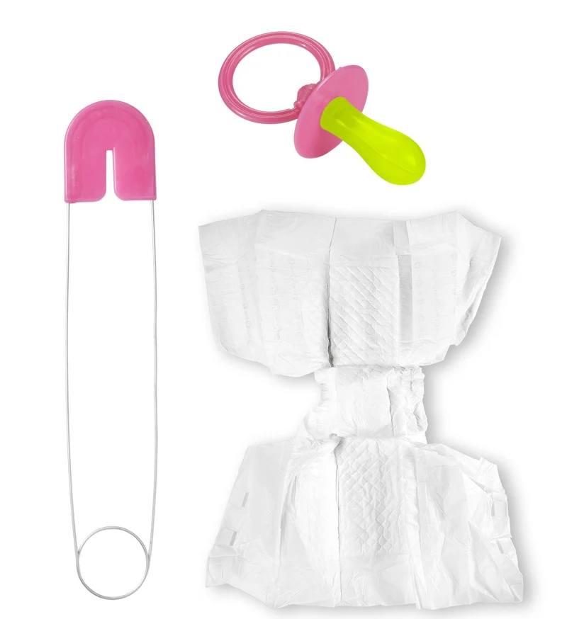 Babyset in het roze