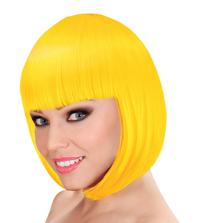 Gele pruik Lou Lou