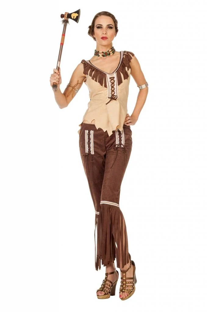 Indianen vrouw kostuum Cherokee