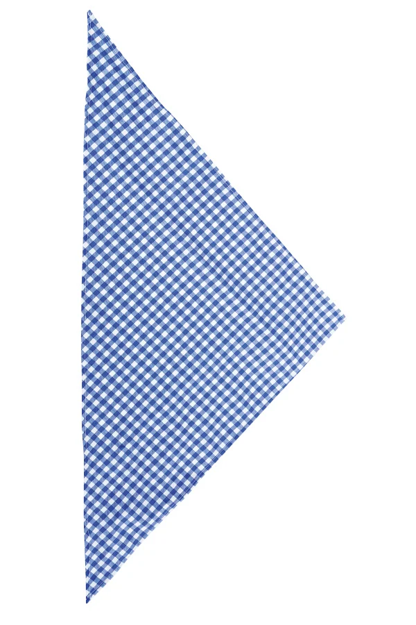 Oktoberfest sjaaltje blauw/wit