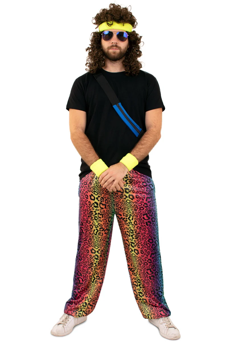 Trainingsbroek neon panter