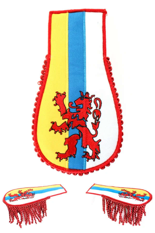 Set schouder epauletten Limburgs wapen