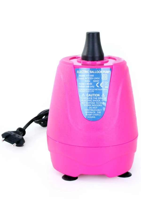 Ballonpomp electrisch populair
