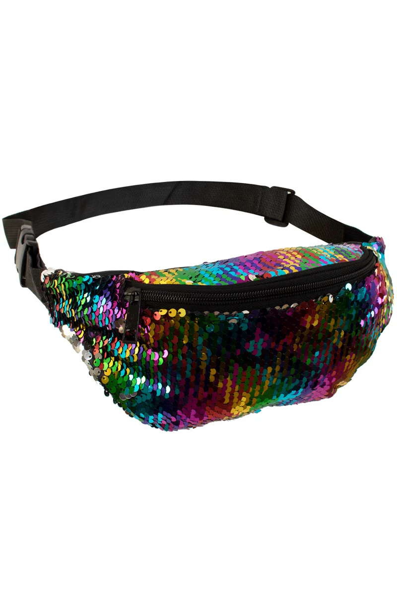 Heuptasje multicolour met glitters