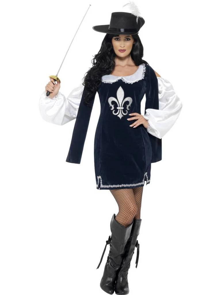 Musketiers vrouw pak