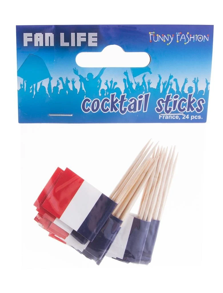 24 Cocktailprikkers Frankrijk