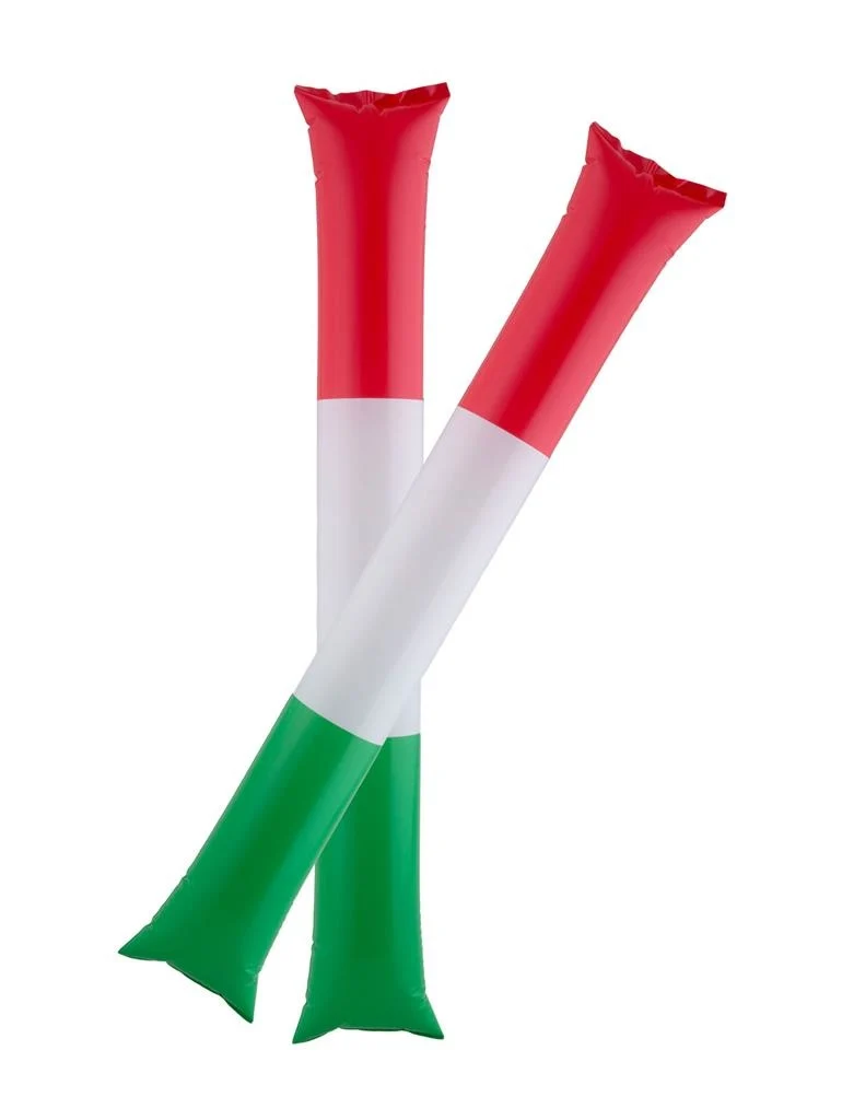 Cheering sticks Italië opblaasbaar