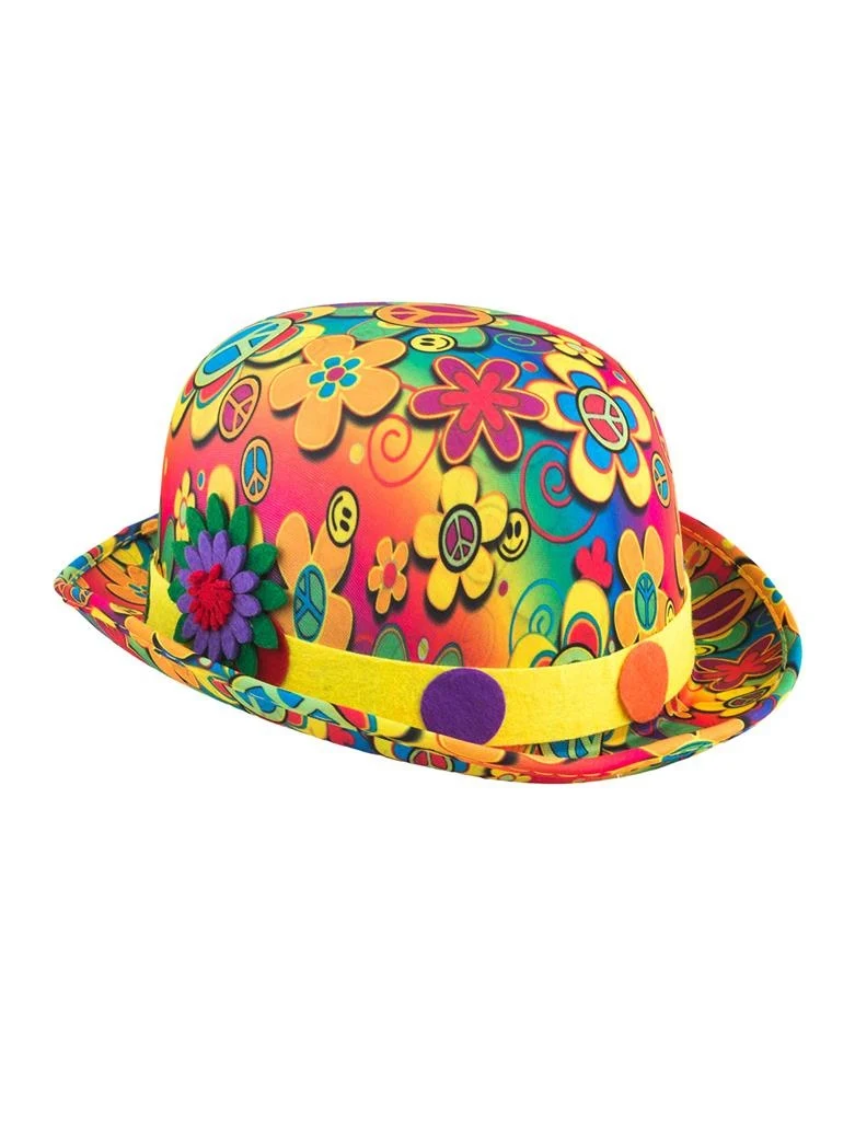 Bowler bolhoed flower power