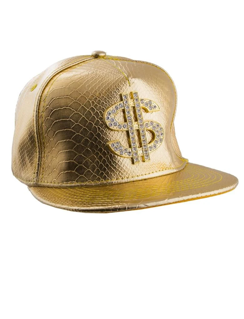 Baseball pet goud met $ teken