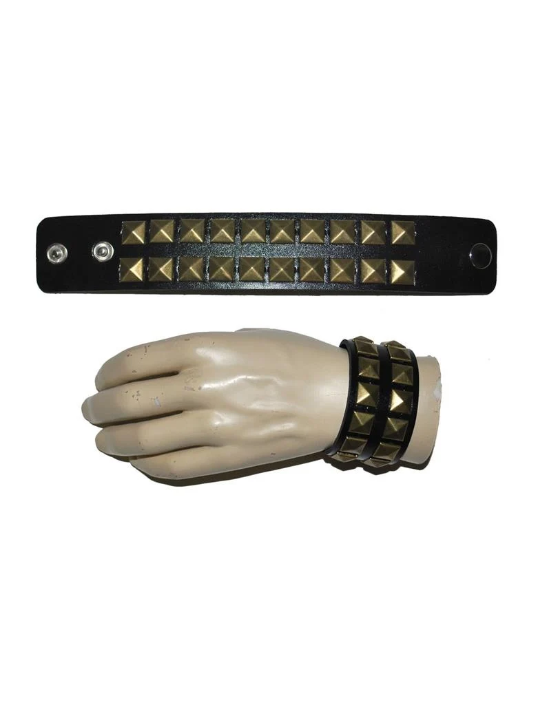 Armband punk met studs