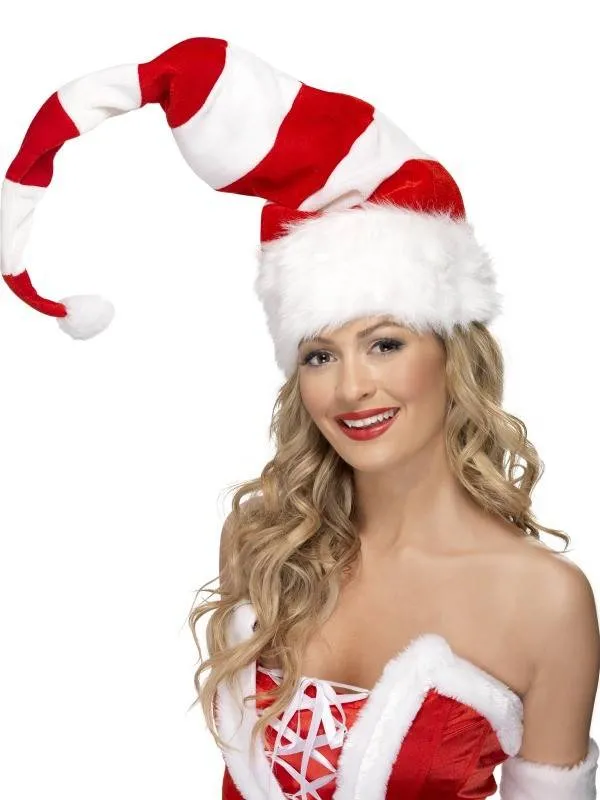 Kerstmuts rood/wit