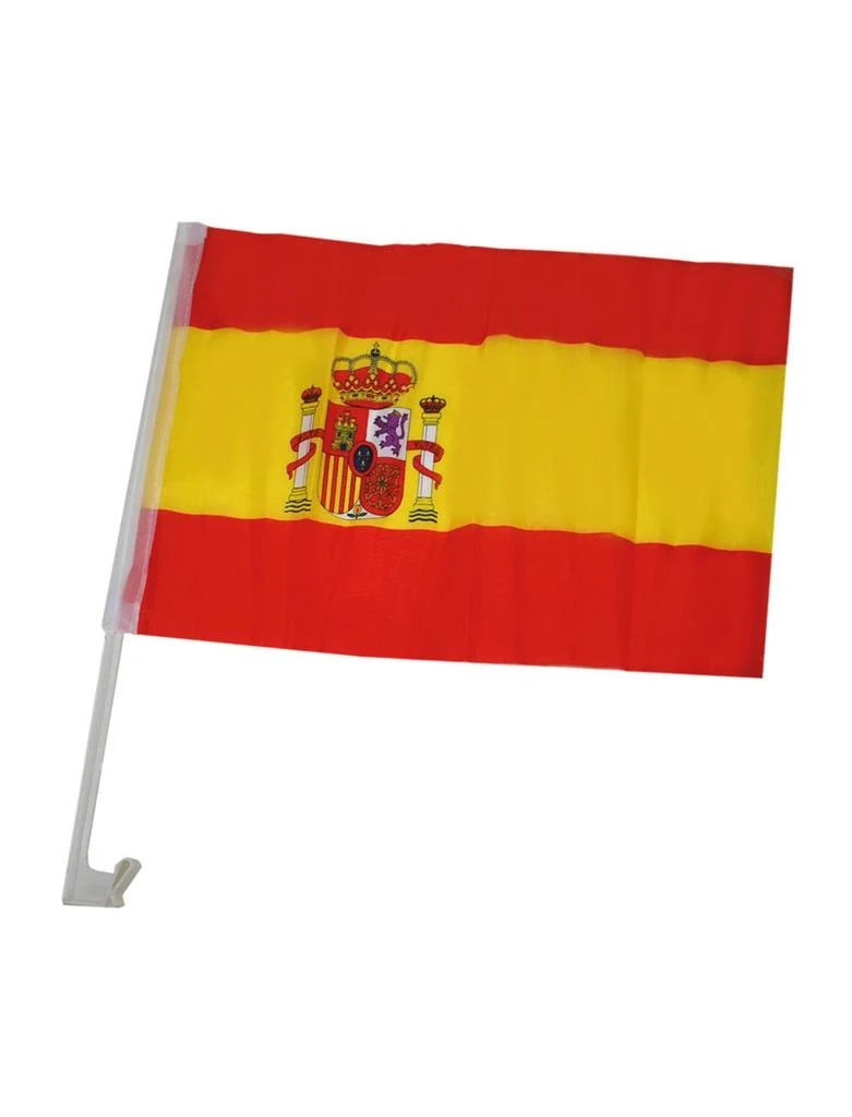 Autovlag 44x30cm Spanje