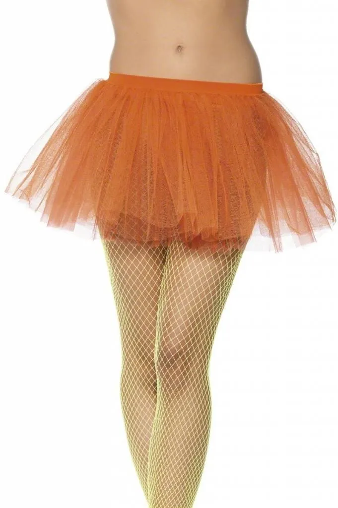 Tutu onderrok neon oranje