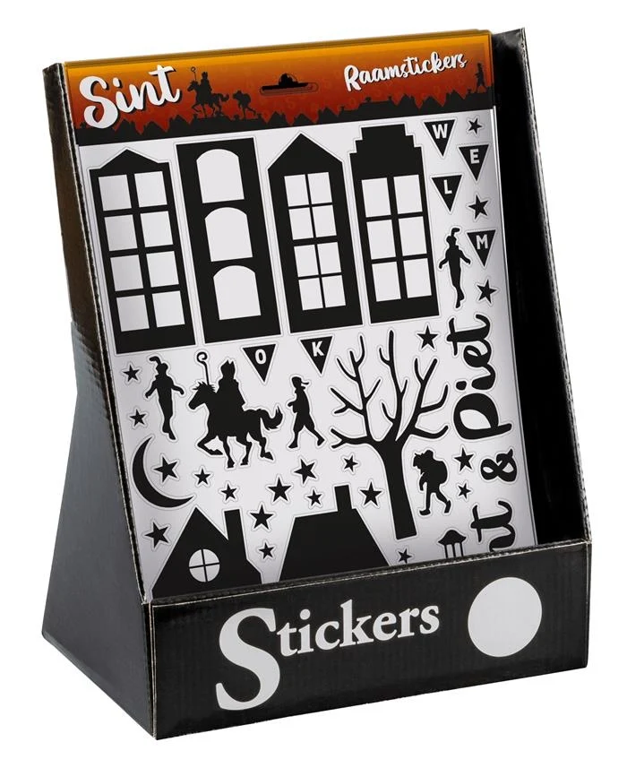 Sinterklaas Raamsticker