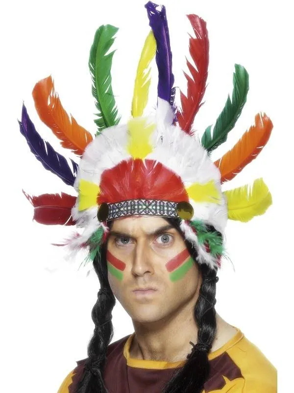 Indianen hoofdtooi