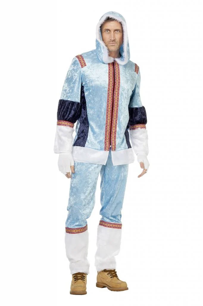 Eskimo pak man blauw