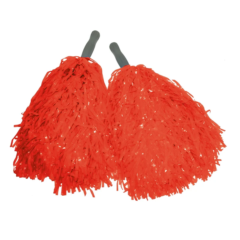 Pompons rood 2 stuks