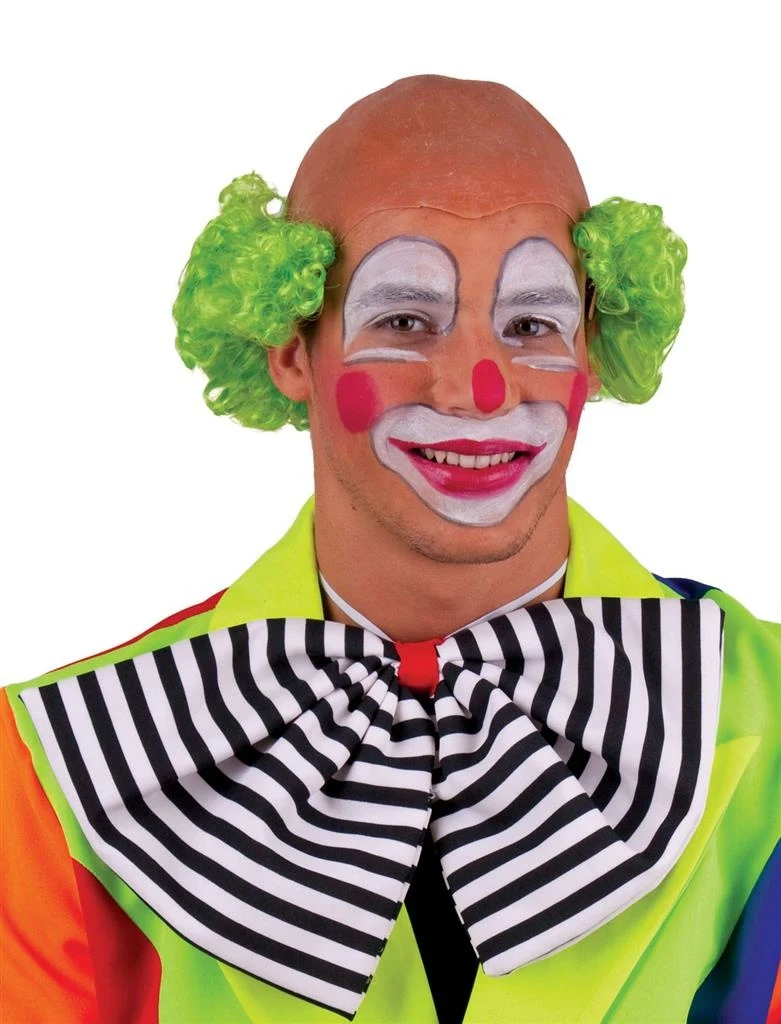 Clownspruik Kletskop groen