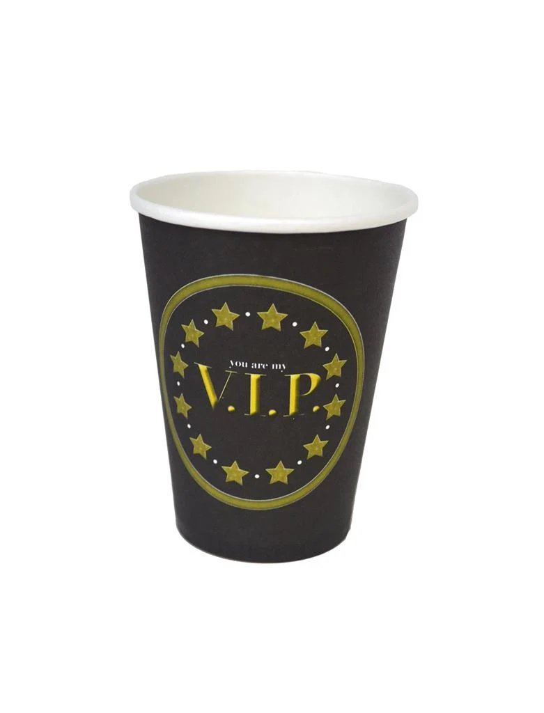 Bekers 8 stuks VIP