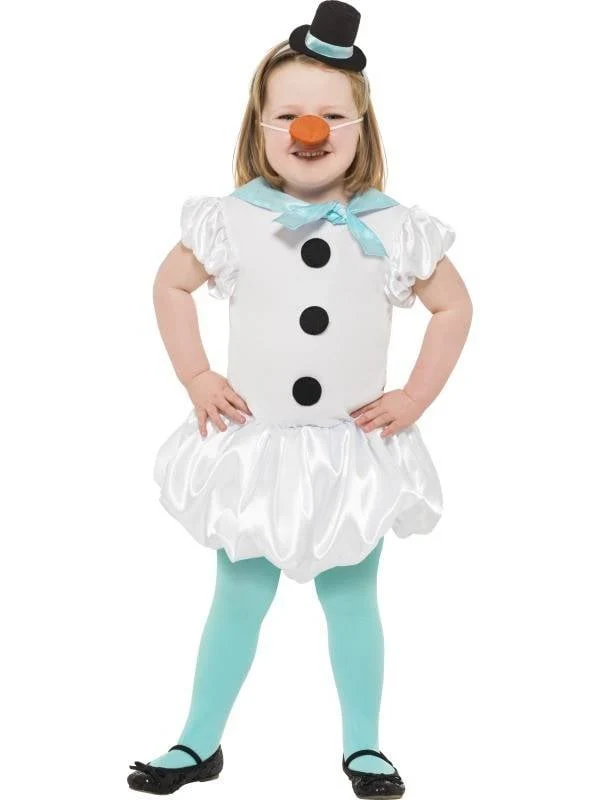 Cuty sneeuwpop meisje