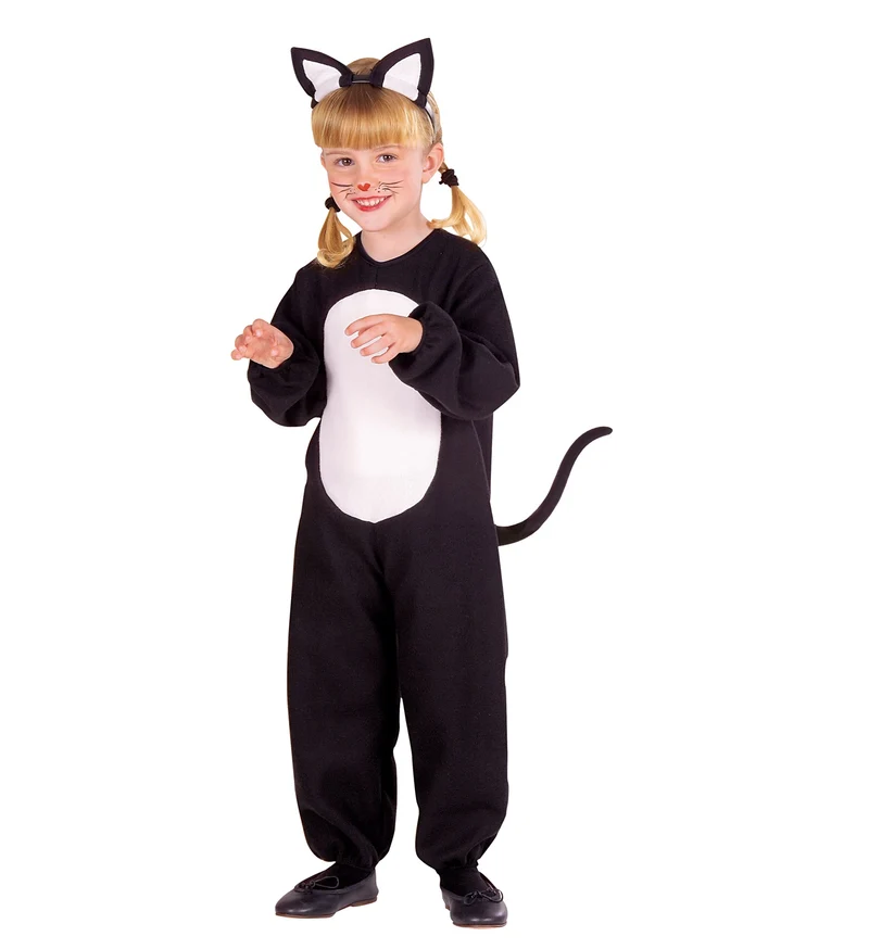 Katten pak zwart kind