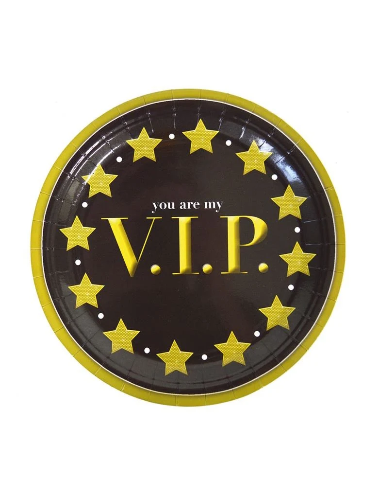 Borden 8 stuks VIP 23cm