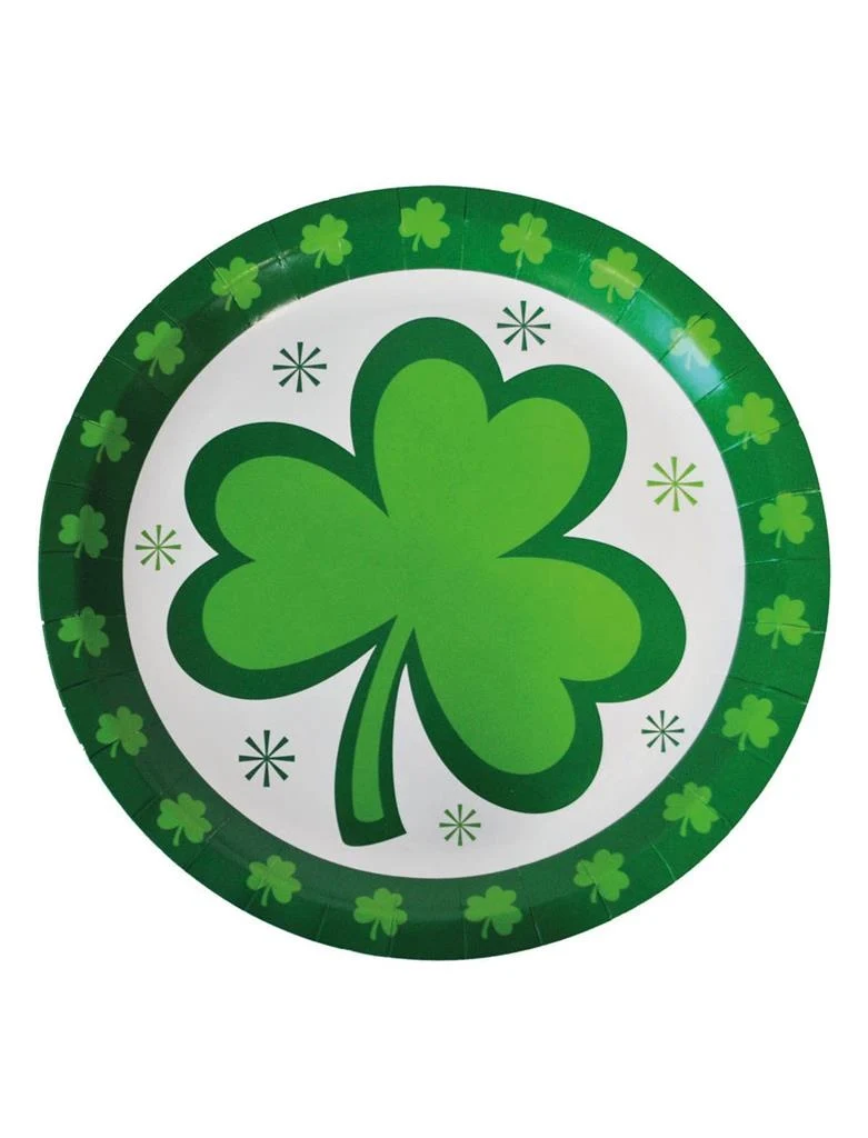 Borden 8 stuks st.patrick's day 23cm