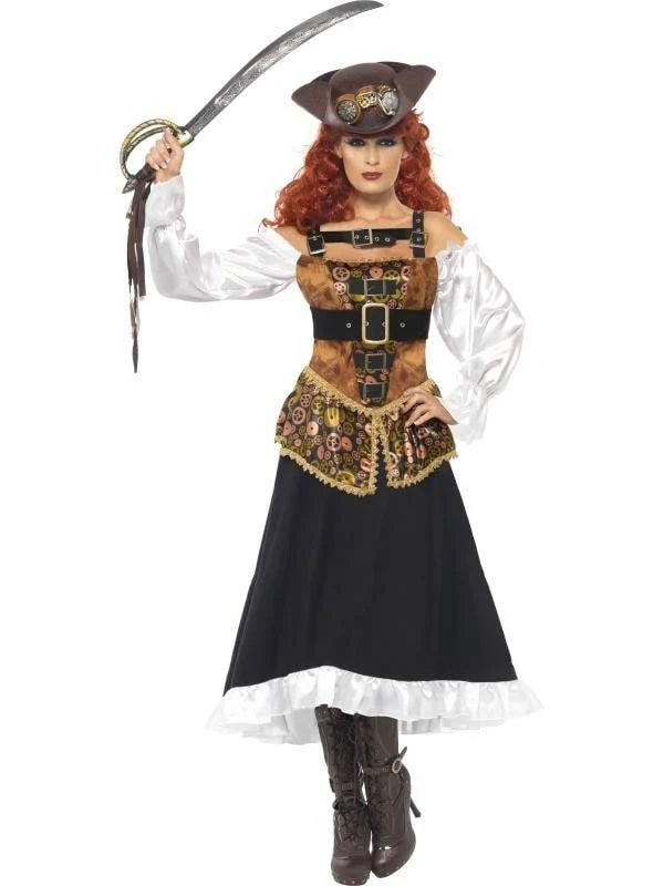 Steampunk Pirate Wench kostuum