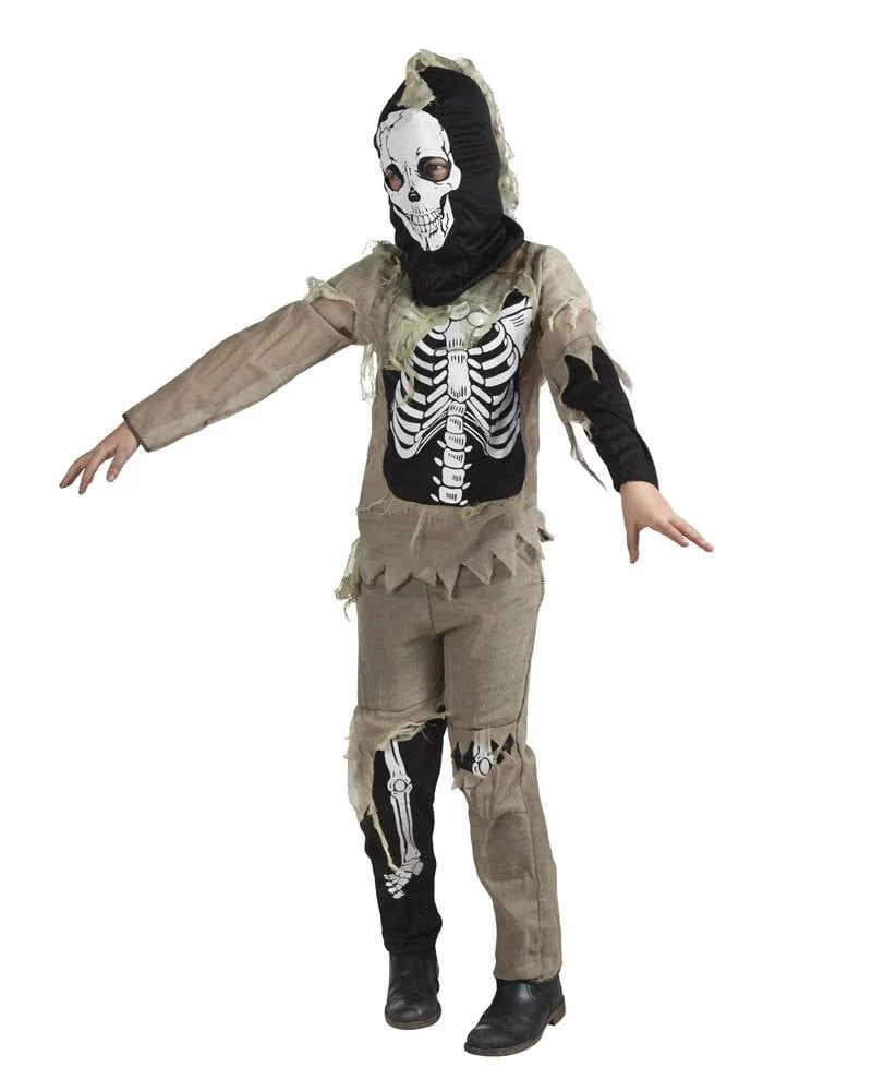 Kinderkostuum Zombie skelet