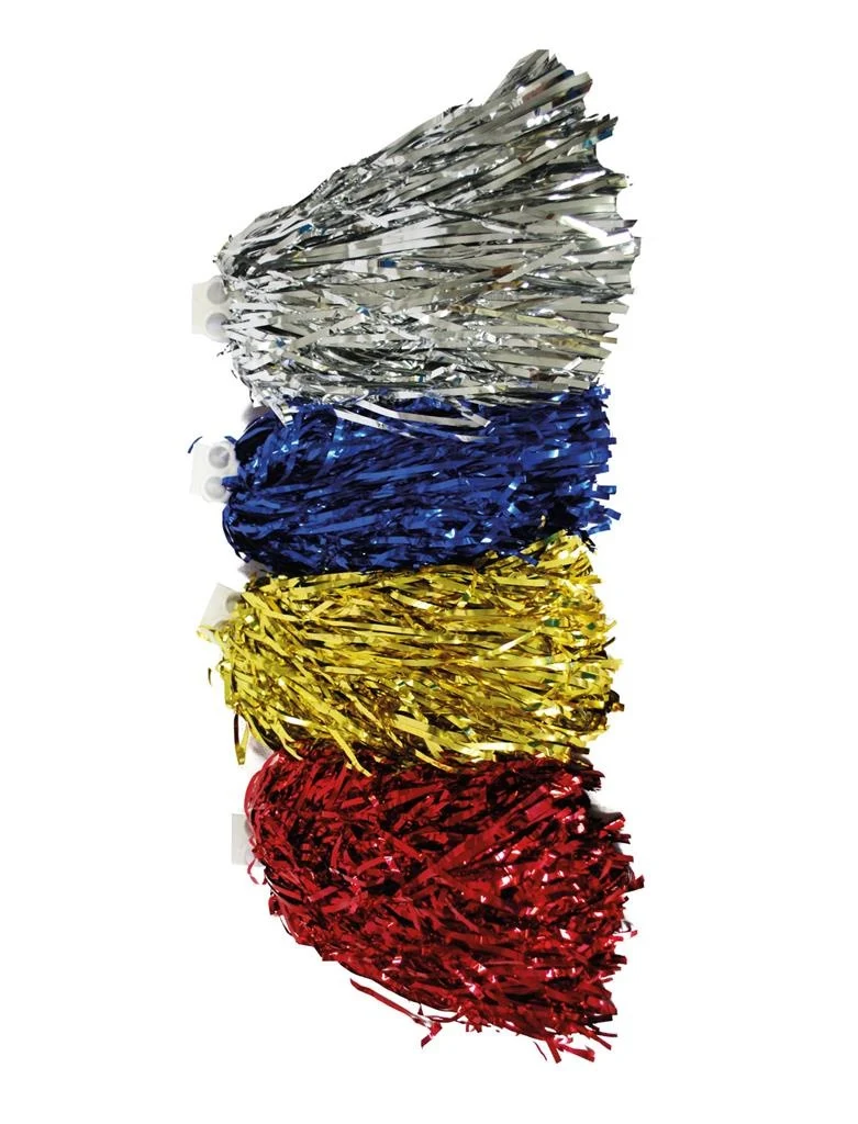Pompon metallic kleuren