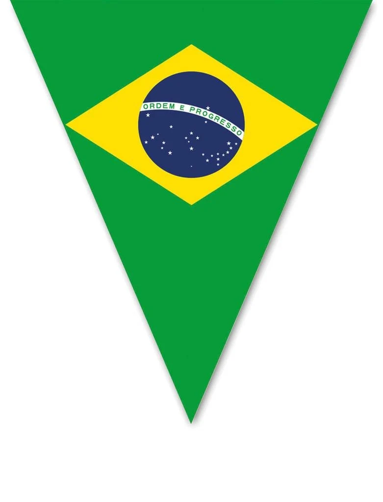 Vlaggenlijn Brazilië 5mtr.
