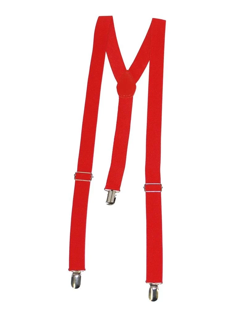 Bretellen in rood