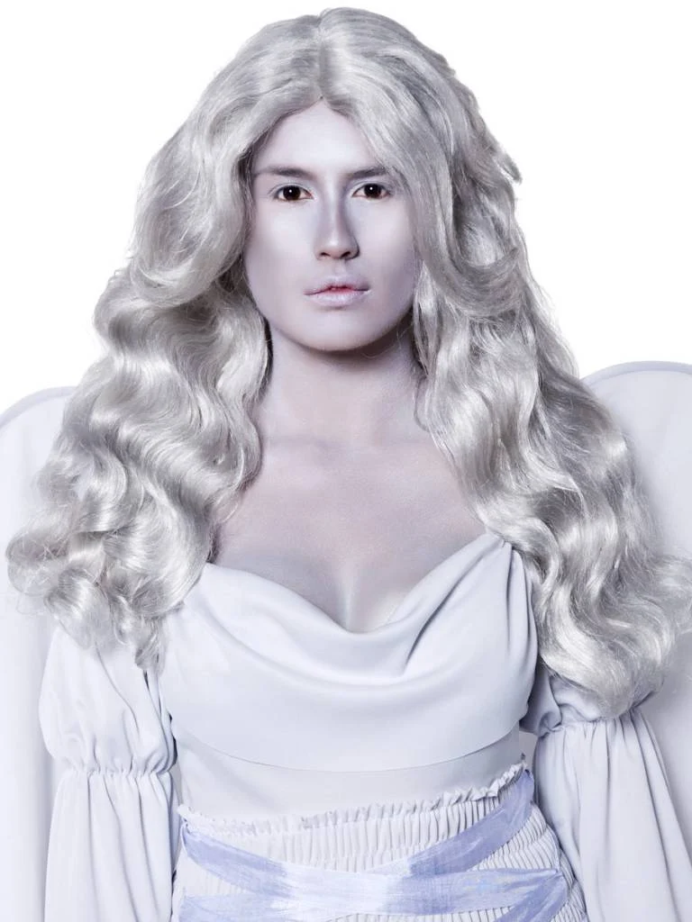 Pruik Angel Horror