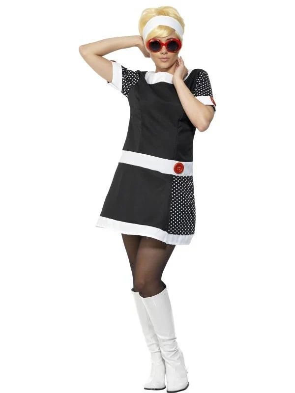 60's kostuum vrouw