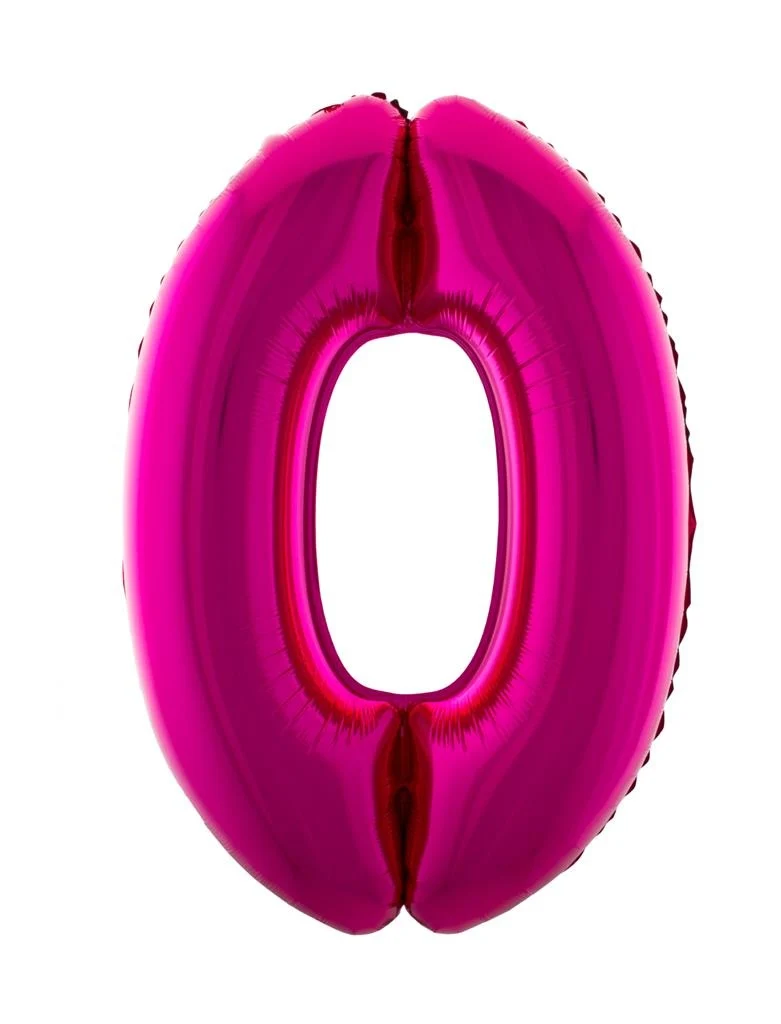 Folieballon 102 cm roze