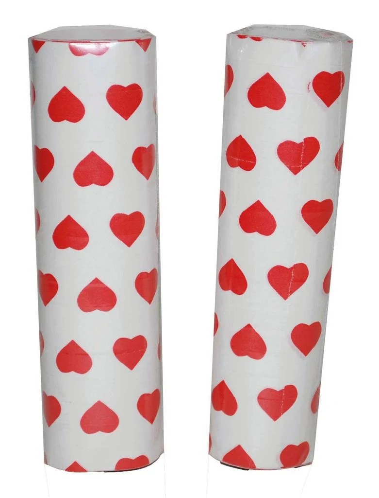 Serpetines met rode hartjes