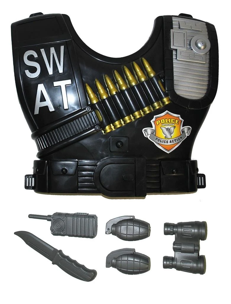 Politie SWAT set kind 6-delig