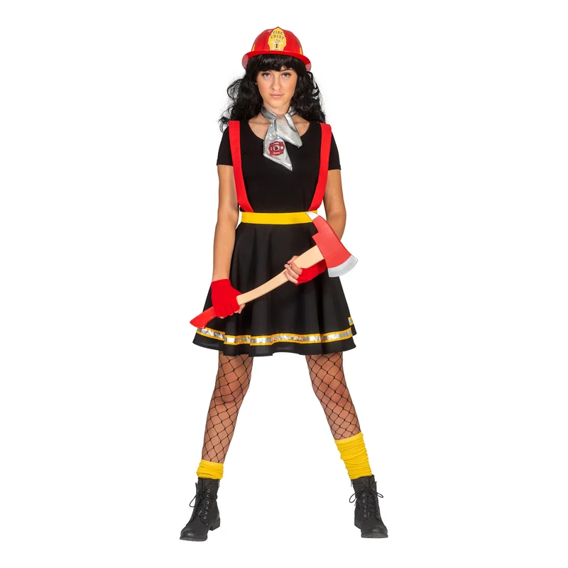 Brandweer vrouw pak Maud dames