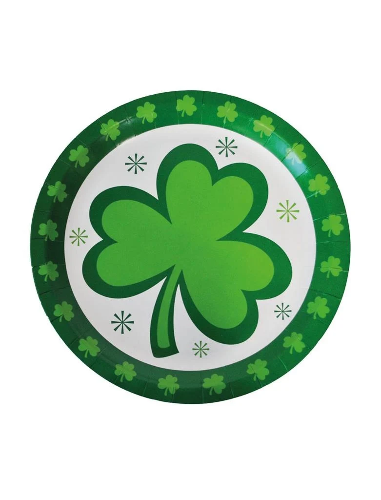 Borden 8 stuks st.patrick's day 18cm