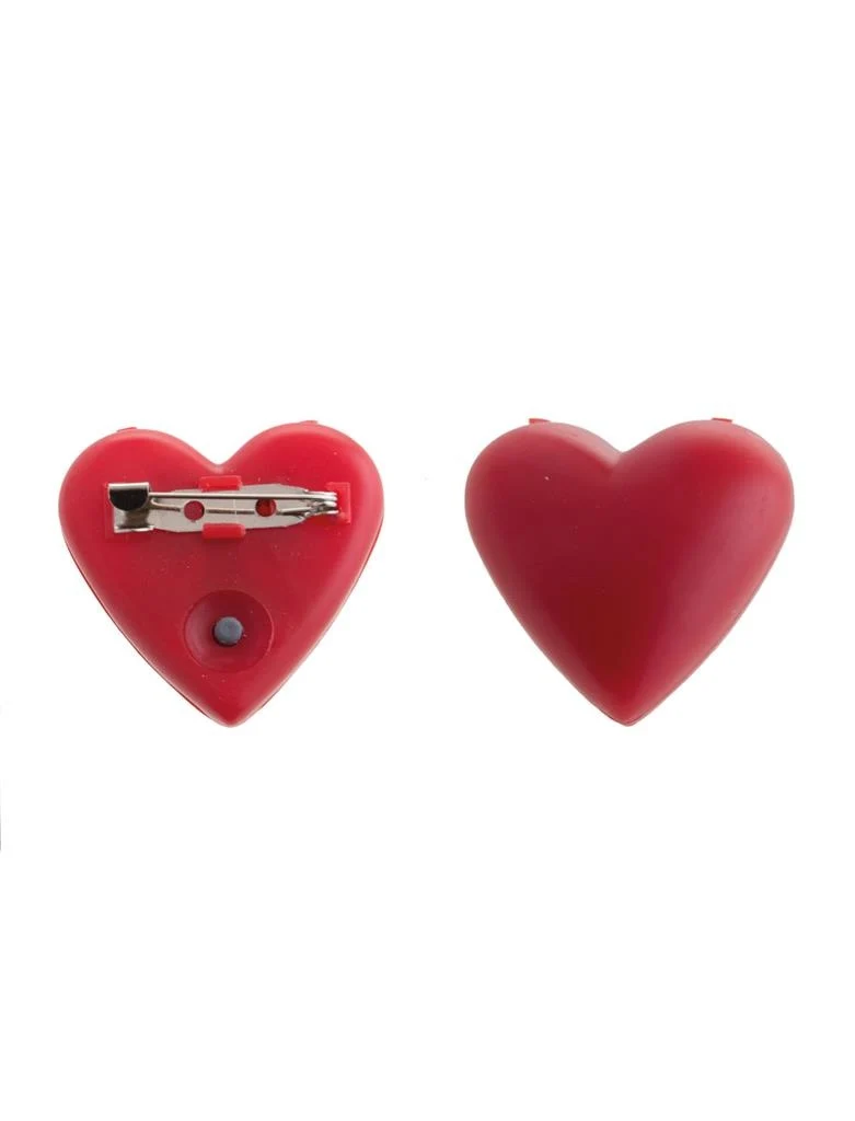Broche hartje met knipperend licht