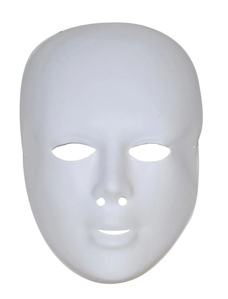 Masker wit Evi
