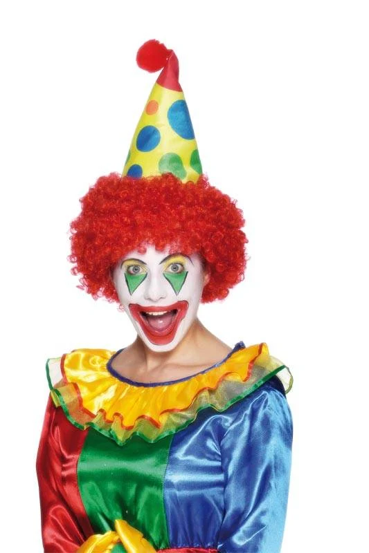 Clownshoed met pruik