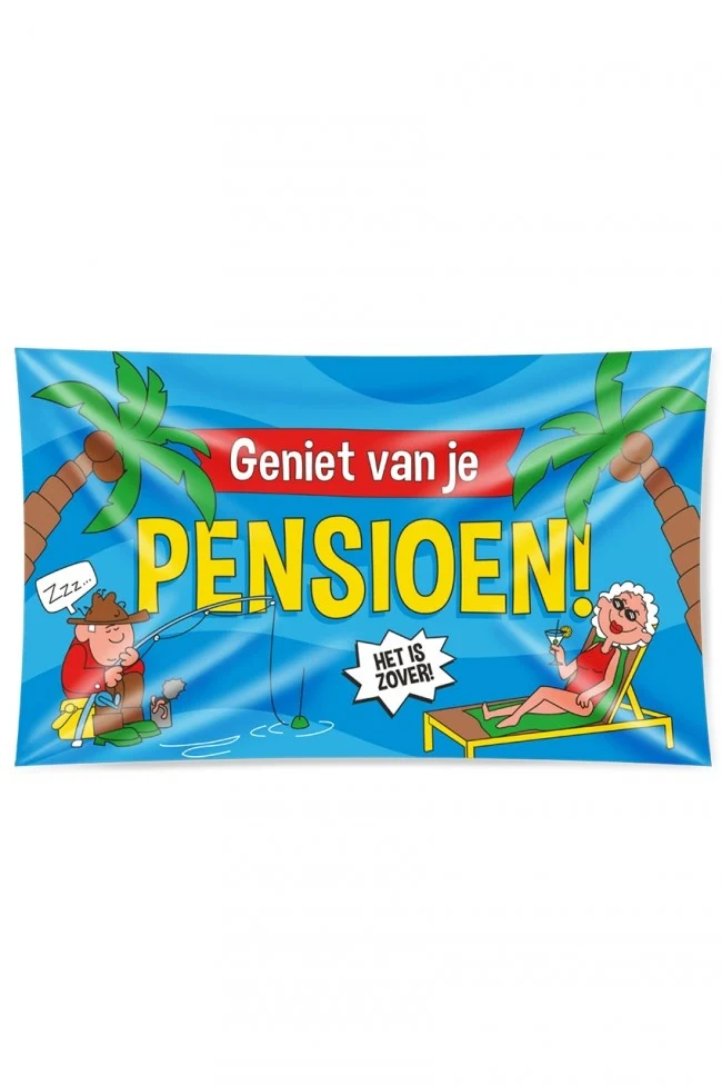 Gevelvlag pensioen 90x150cm
