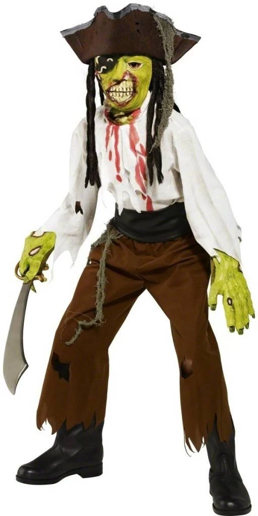 Enge Horror Piratenkostuum jongens