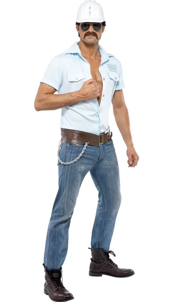 Village People Constructie werker kostuum