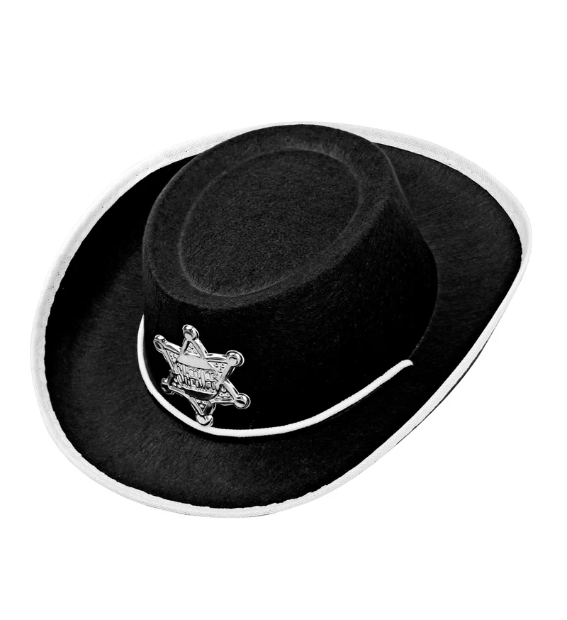 Cowboy hoed kinderen zwart