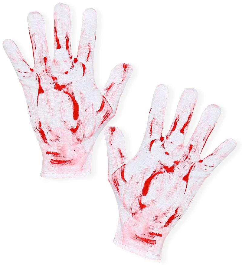 Handschoenen bloed halloween